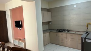 Kitchen in 3 BHK Apartment at Sun Atmosphere, Shela – for Rent