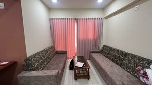 Living Room in 3 BHK Apartment at Sun Atmosphere, Shela – for Rent