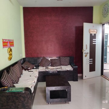 Living Room in 1.5 BHK Apartment at Hira Heights, Wadgaon Sheri – for Sale