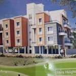 1.5 BHK + Study Room 800 Sq.Ft. Apartment in Hira Heights
