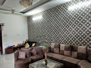Living Room in 3 BHK Independent House at MS Enclave Zirakpur, Dhakoli – for Sale