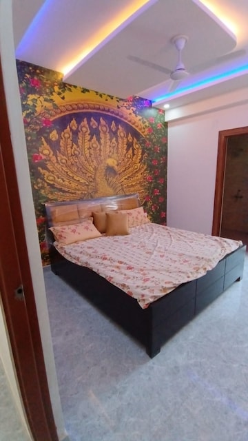 Bedroom in 3 BHK Builder Floor at SR Dwarka City, Lal Kuan – for Sale