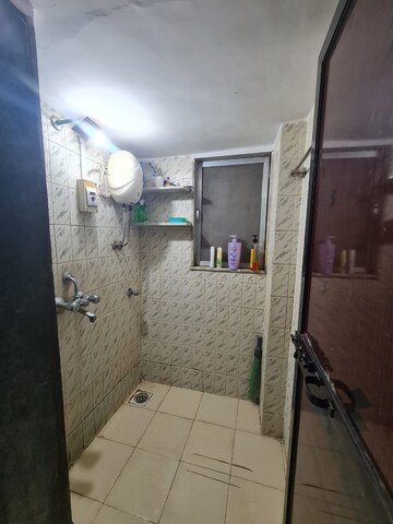Bathroom in 1 BHK Apartment at Om CHS Kandivali, Kandivali West – for Rent