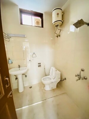 Bathroom in 2 BHK Builder Floor at Palam Vihar Residents Association, Palam Vihar – for Rent