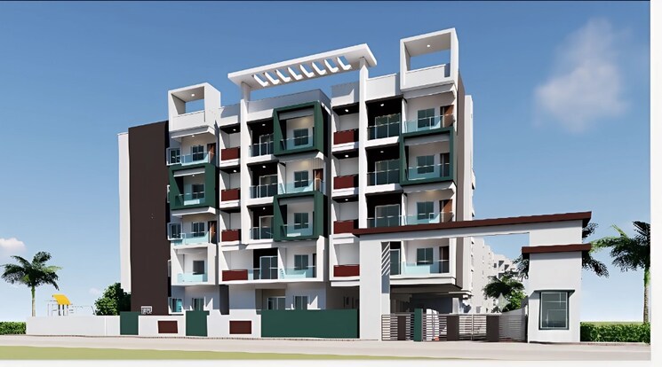 Exterior View, gm-kamadhenu-heights 2 Bedroom 1089 Sq.Ft. Apartment In Nri Layout Bangalore 9534711