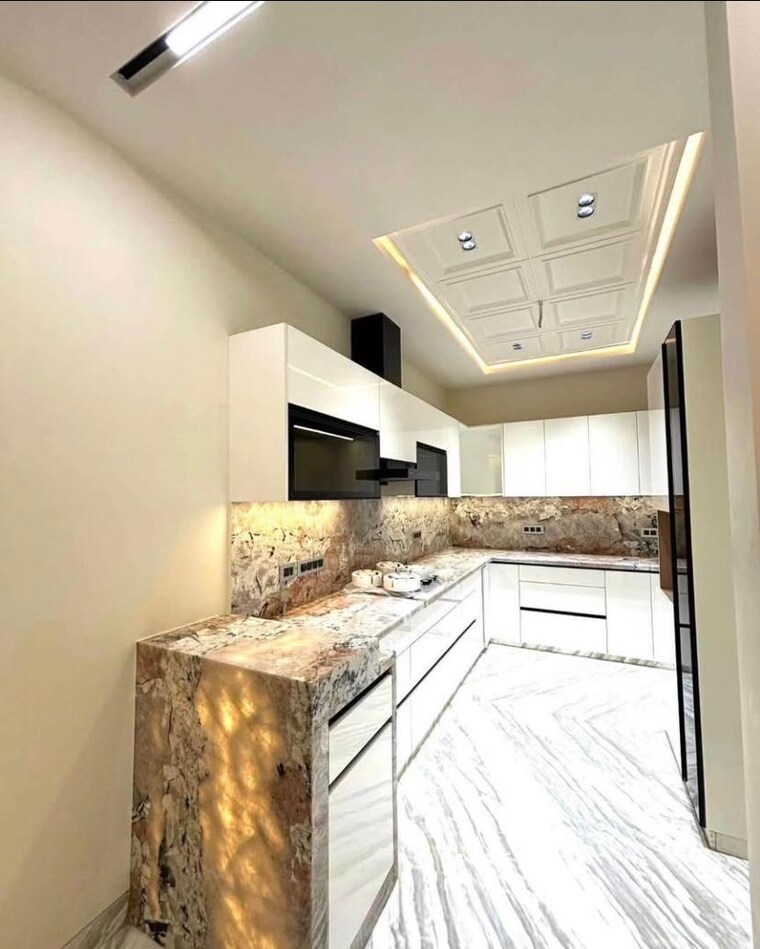 Kitchen, aez-aloha 3.5 Bedroom 2200 Sq.Ft. Builder Floor In Sector 57 Gurgaon 9534848