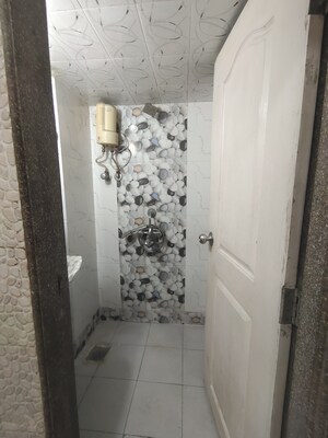 Bathroom in 1 BHK Apartment at Himgiri Lokupvan Phase II CHS Ltd, Vasant Vihar – for Rent