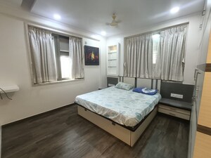 Bedroom in 3 BHK Apartment at Sheth Vasant Galaxy, Goregaon West – for Rent