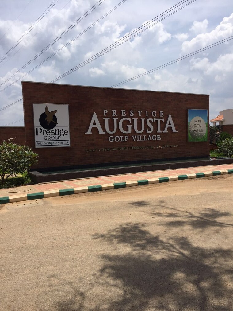 Exterior View, prestige-augusta-golf-village 3 Bedroom 2400 Sq.Ft. Villa In Kothanur Bangalore 9534857