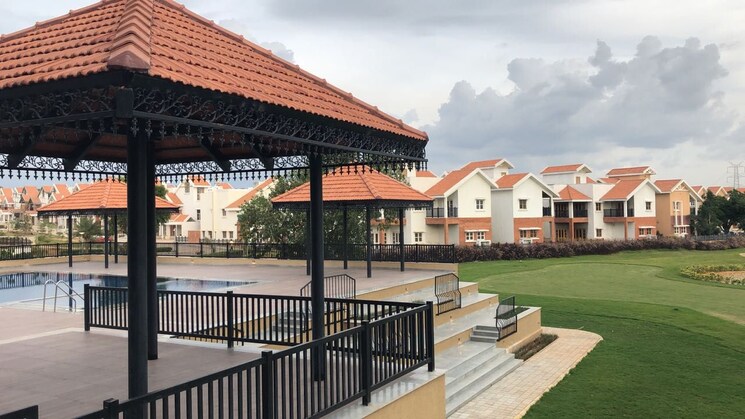 Exterior View, prestige-augusta-golf-village 3 Bedroom 2400 Sq.Ft. Villa In Kothanur Bangalore 9534857