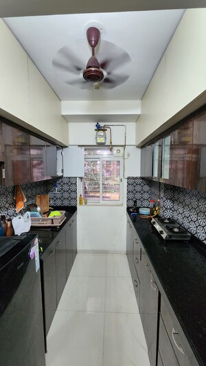 Kitchen in 1 BHK Apartment at Lodha Amara, Kolshet Road – for Rent