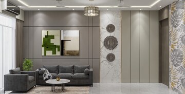 Living Room in 2 BHK Apartment at Dhanlaxmi Dhananjay Hill View, Nalasopara West – for Sale