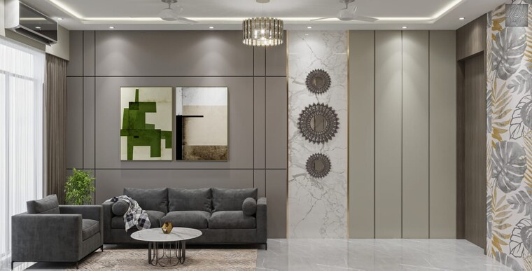 Living Room, dhanlaxmi-dhananjay-hill-view 2 Bedroom 850 Sq.Ft. Apartment In Nalasopara West Palghar 9535070