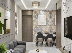 Living Room in 2 BHK Apartment at Dhanlaxmi Dhananjay Hill View, Nalasopara West – for Sale