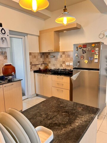 Kitchen in 3 BHK Apartment at Godrej Boulevard, Manjari – for Rent