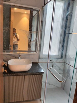 Bathroom in 3 BHK Builder Floor at Kalkaji – for Sale