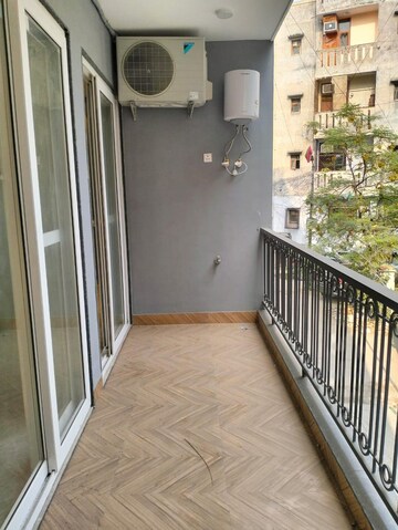 Balcony in 3 BHK Builder Floor at Kalkaji – for Sale