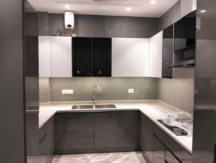 Kitchen, kalkaji 3 Bedroom 2000 Sq.Ft. Builder Floor In Kalkaji Delhi 9535079