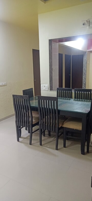Dining area in 3 BHK Apartment at Chandkheda – for Rent