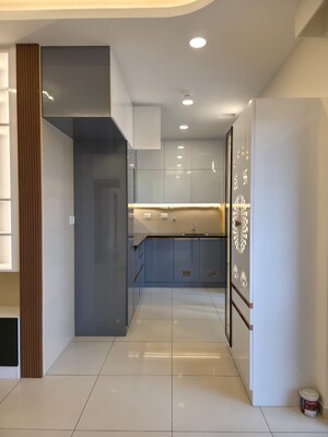 Building Lobby in 2 BHK Apartment at Sobha Dream Gardens, Thanisandra Main Road – for Rent