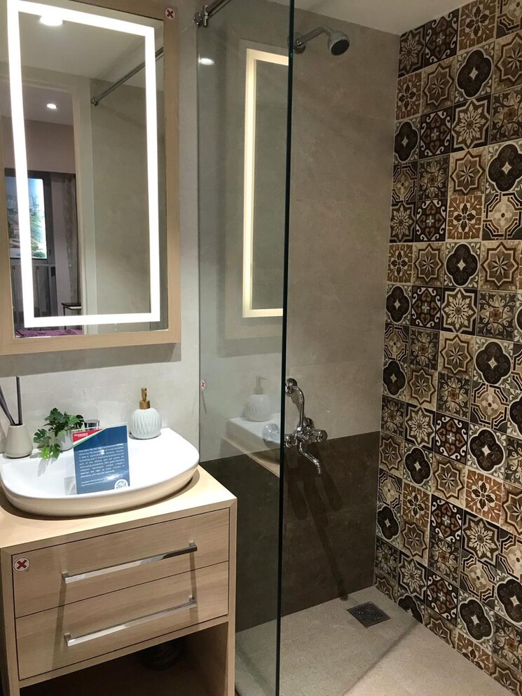 Bathroom, mahindra-happinest-tathawade-phase-1 3.5 Bedroom 1196 Sq.Ft. Apartment In Tathawade Pune 9535218