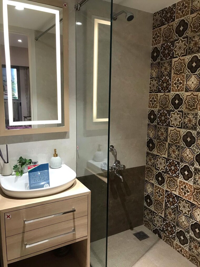 Bathroom, mahindra-happinest-tathawade-phase-1 3.5 Bedroom 1196 Sq.Ft. Apartment In Tathawade Pune 9535218