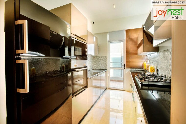 Kitchen, sushma-joynest-moh 3 Bedroom 1640 Sq.Ft. Apartment In Bir Chhat Chandigarh 9535190