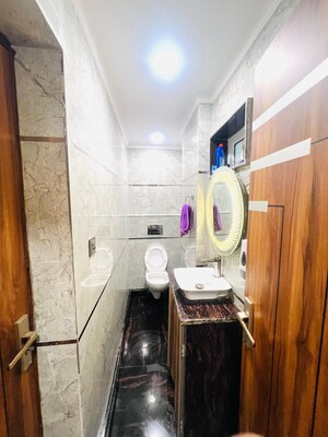 Bathroom in 3.5 BHK Apartment at Dwarka – for Rent
