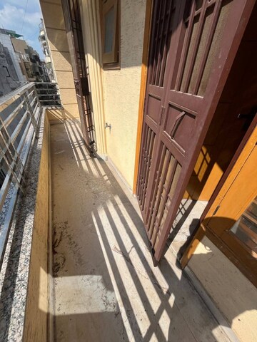 Balcony in 3 BHK Builder Floor at Chattarpur – for Rent