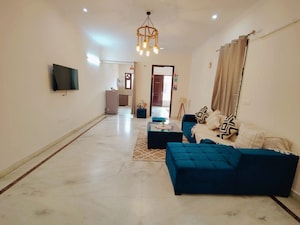 Living Room in 2 BHK Apartment at Freedom Fighters Enclave – for Rent