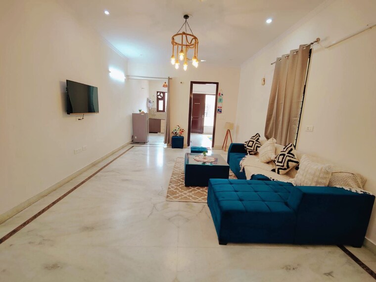 Living Room, freedom fighters enclave 2 Bedroom 1050 Sq.Ft. Apartment In Freedom Fighters Enclave Delhi 9535253