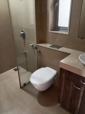Bathroom in 2 BHK Apartment at Oberoi Realty Exquisite, Goregaon East – for Rent