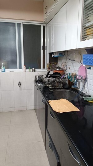 Kitchen in 3 BHK Apartment at Sanskruti Jardin, Baner – for Rent