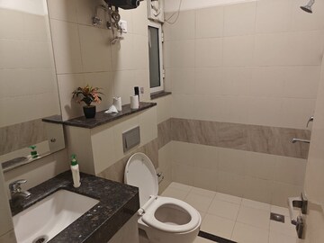 Bathroom in 2 BHK Apartment at M3M Marina, Sector 68 – for Rent