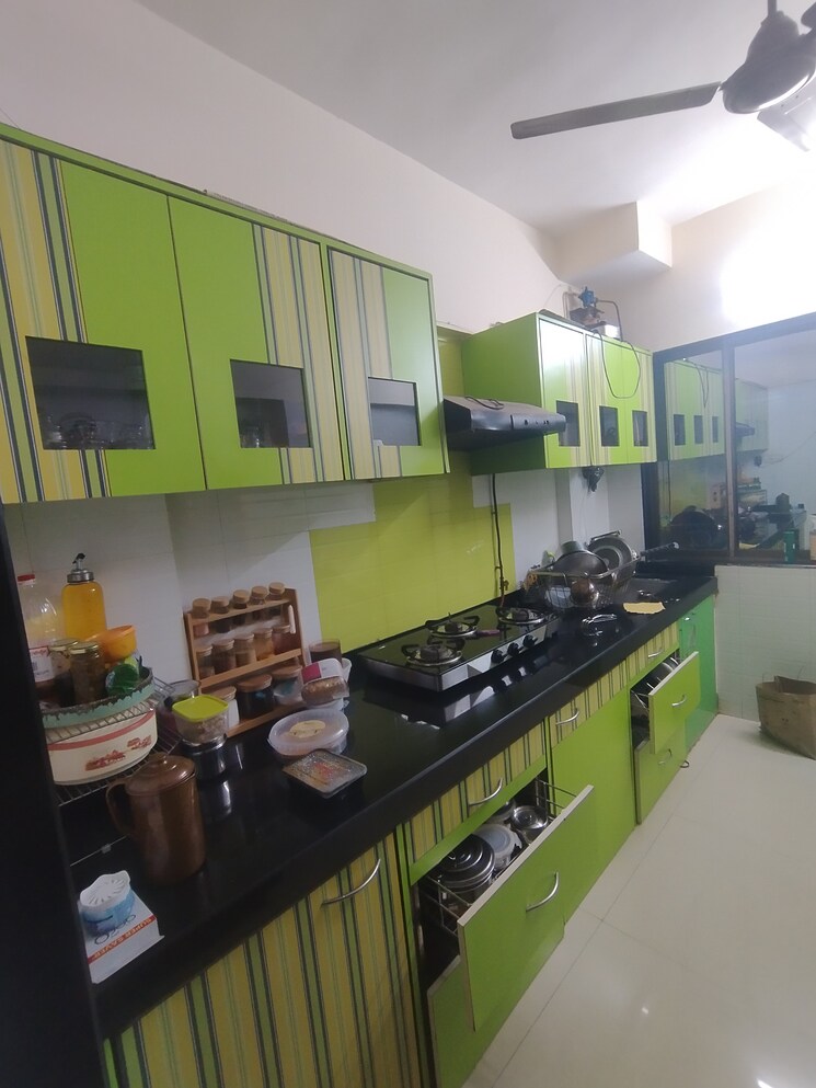 Kitchen, akashganga-complex-kavesar 2 Bedroom 650 Sq.Ft. Apartment In Kavesar Thane 9535287