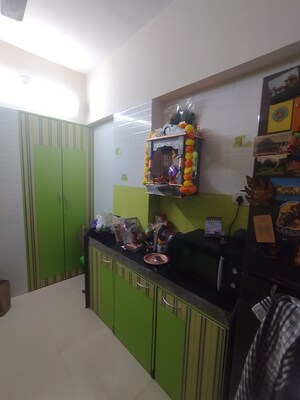 Kitchen in 2 BHK Apartment at Akashganga Complex Kavesar, Kavesar – for Sale