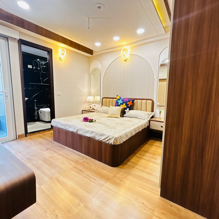 Bedroom, jain nagar 4 Bedroom 140 Sq.Yd. Builder Floor In Jain Nagar Delhi 9535286