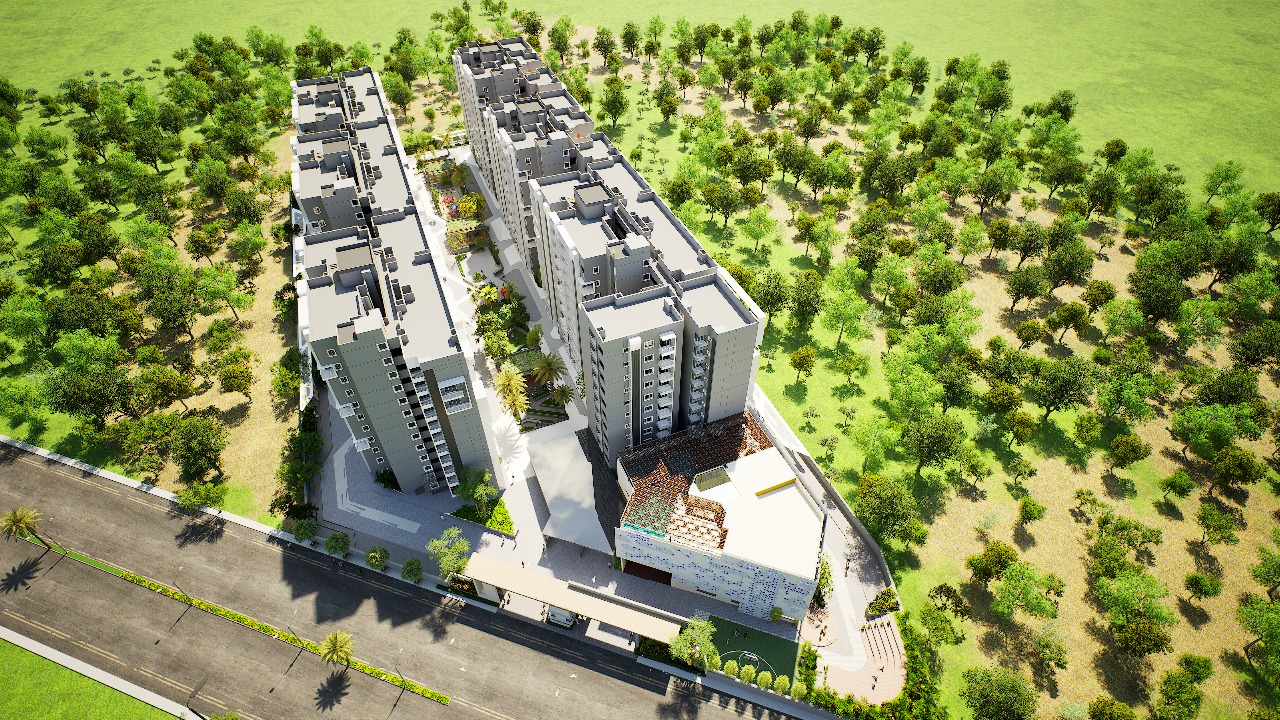 3 BHK + Extra Room 1465 Sq.Ft. Apartment in Vanshika Natures Harmony