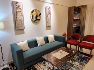 Living Room in 2.5 BHK Apartment at Kolte Patil Life Republic, Hinjewadi – for Sale