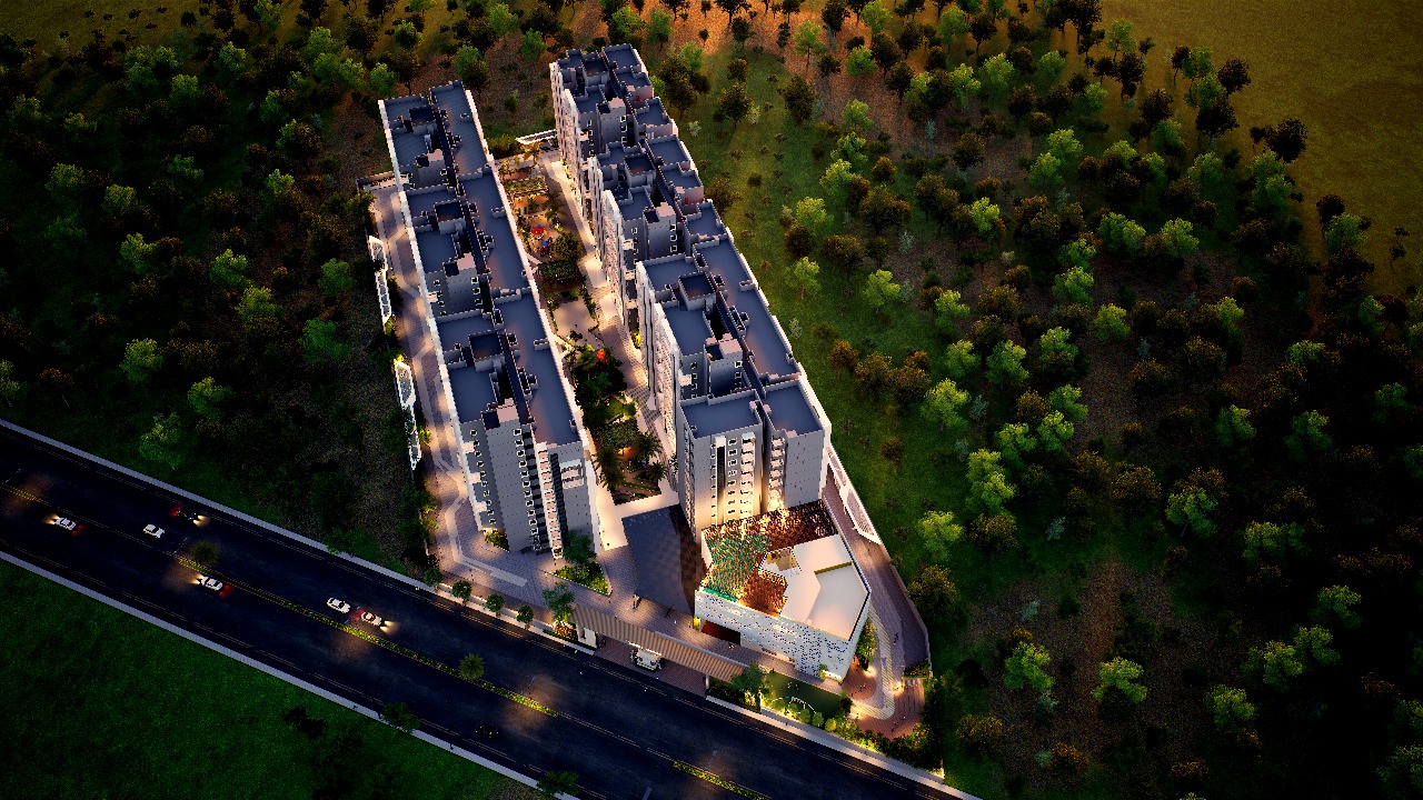 3 BHK + Extra Room 1786 Sq.Ft. Apartment in Vanshika Natures Harmony