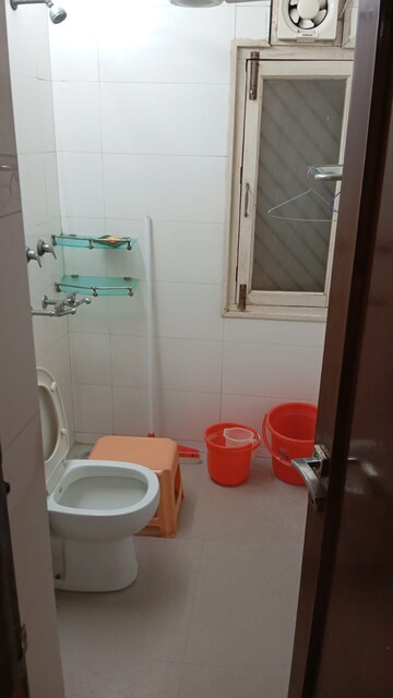 Bathroom in 3 BHK Builder Floor at Shivalik Colony – for Rent