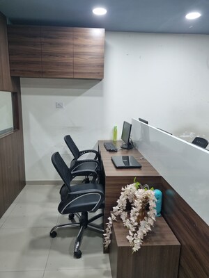 Team Area in  Office Space at Shivalik Shilp, Sanidhya – for Rent