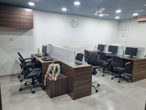 Team Area in  Office Space at Shivalik Shilp, Sanidhya – for Rent