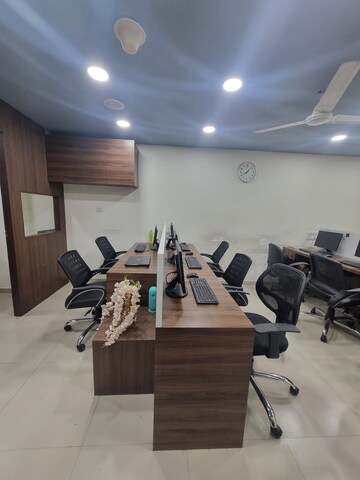 Team Area in  Office Space at Shivalik Shilp, Sanidhya – for Rent