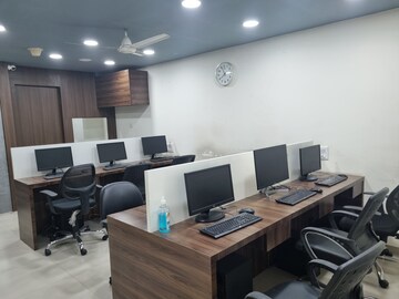 Team Area in  Office Space at Shivalik Shilp, Sanidhya – for Rent