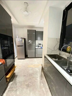 Kitchen in 3 BHK Apartment at Freedom Fighters Enclave – for Rent