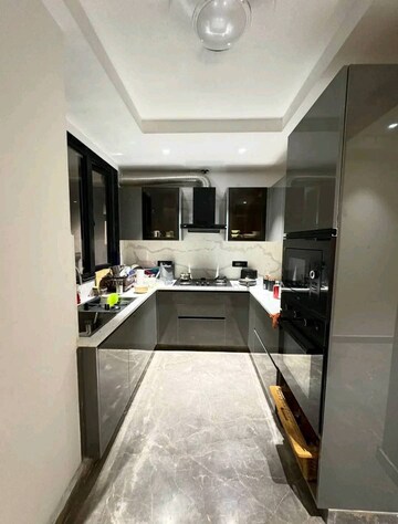 Kitchen in 3 BHK Apartment at Freedom Fighters Enclave – for Rent