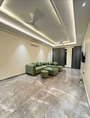 Living Room in 3 BHK Apartment at Freedom Fighters Enclave – for Rent