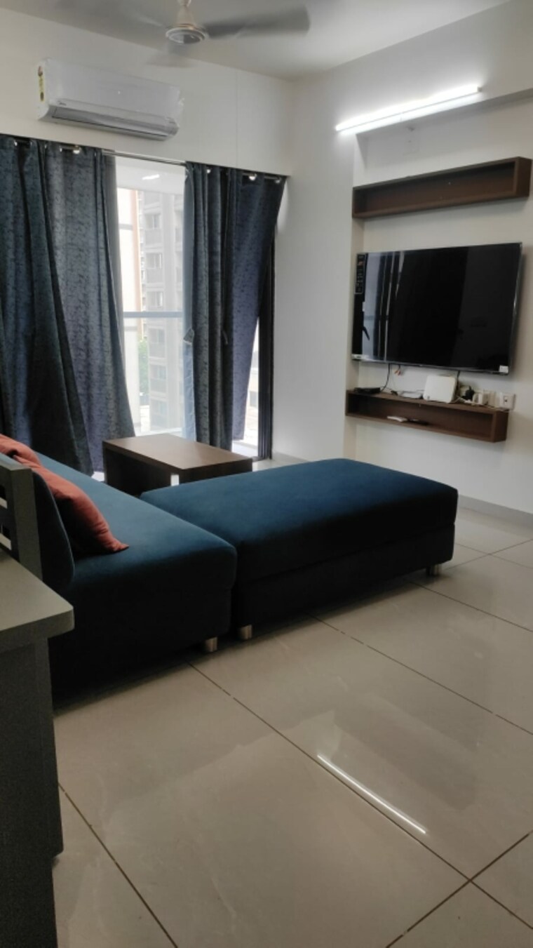 Living Room, elenza-gradient 3 Bedroom 1460 Sq.Ft. Apartment In Shela Ahmedabad 9535604