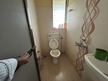 Bathroom in 2 BHK Apartment at Madhav Palacia, Ghodbunder Road – for Sale